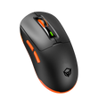 MEETION Air-GW24 Mouse 62g Ratón inalámbrico ligero de tres modos ergonómico para juegos para PC Gamer Computer 8K DPI 6 Mood PAW3104 Sensor óptico perfecto para jugadores