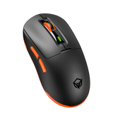 MEETION Air-GW24 Mouse 62g Ratón inalámbrico ligero de tres modos ergonómico para juegos para PC Gamer Computer 8K DPI 6 Mood PAW3104 Sensor óptico perfecto para jugadores