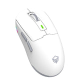 MEETION Air-GW24 Maus 62 g Leichte kabellose ergonomische Gaming-Mäuse mit drei Modi für PC-Gamer-Computer 8K DPI 6 Stimmungen PAW3104 optischer Sensor perfekt für Gamer