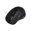 Mouse inalámbrico para juegos MEETION GW32 de 3 modos, mouse ultraliviano de 8K DPI con agarre natural ergonómico, iluminación RGB, botones totalmente programables, software compatible con combinaciones de teclas y DPI