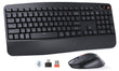 MEETION DirectorA Wireless Keyboard and Mouse, 2.4G & Bluetooth Keyboard Mouse Combo, Full Size Keyboard with Wrist Rest, Swing Wheel Silent Optical Mouse, USB-A Reciver, for Windows/Mac/Computer/Laptop