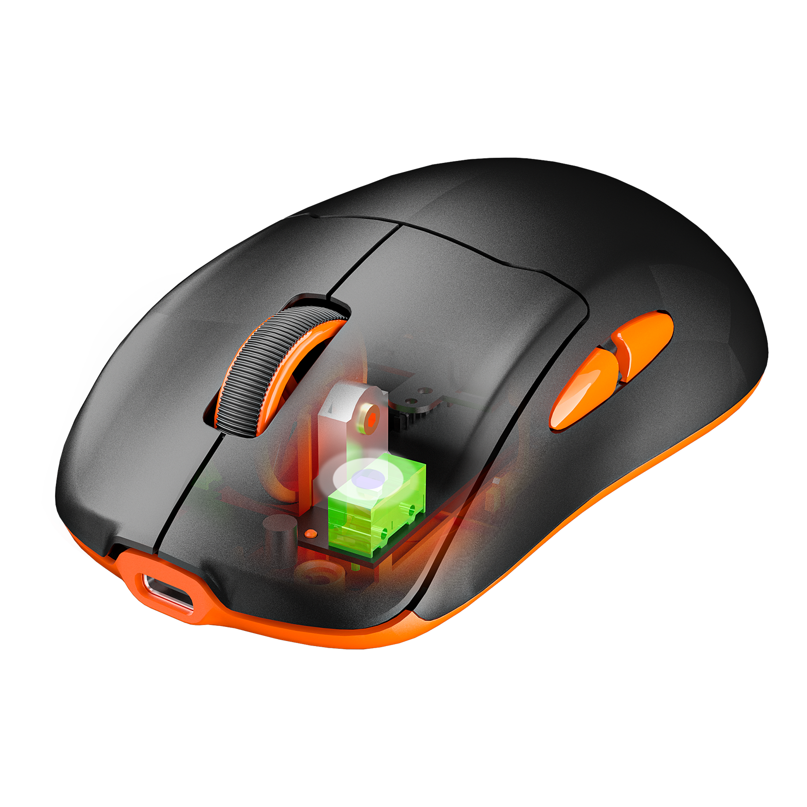 MEETION AIR- GW39 3-Mode Wireless Gaming Mouse, 49G Ultra-Light 26K DPI Mouse w/Ergonomic Natural Grip Build, Full Programmable Buttons, Software Supports DIY Keybinds & DPI