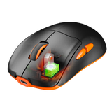 MEETION AIR- GW39 3-Mode Wireless Gaming Mouse, 49G Ultra-Light 26K DPI Mouse w/Ergonomic Natural Grip Build, Full Programmable Buttons, Software Supports DIY Keybinds & DPI