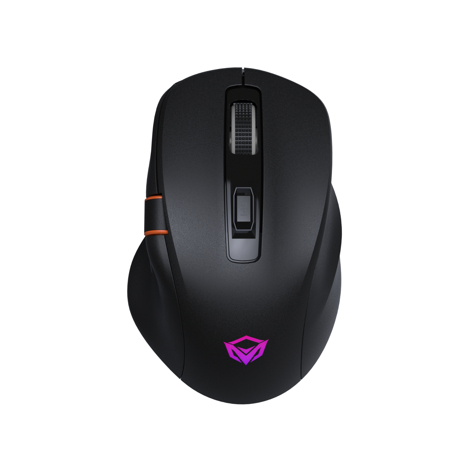 Mouse inalámbrico para juegos MEETION GW32 de 3 modos, mouse ultraliviano de 8K DPI con agarre natural ergonómico, iluminación RGB, botones totalmente programables, software compatible con combinaciones de teclas y DPI