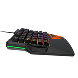 MEETION Ultimate 4-in-1 Console Gaming Kit – CO015 | Pro-Level Gaming Setup RGB circulation Backlight, 6400DPI Ergonomic keycaps, rainbow backlight For P3 / P4 / N-Switch / X-ONE / X-360