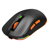 MEETION Air-GW24 Mouse 62g Ratón inalámbrico ligero de tres modos ergonómico para juegos para PC Gamer Computer 8K DPI 6 Mood PAW3104 Sensor óptico perfecto para jugadores