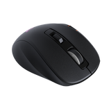 Mouse inalámbrico para juegos MEETION GW32 de 3 modos, mouse ultraliviano de 8K DPI con agarre natural ergonómico, iluminación RGB, botones totalmente programables, software compatible con combinaciones de teclas y DPI