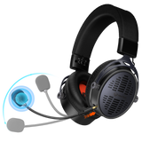 Kabelloses Gaming-Headset mit drei Modi BTH013 für PS5, PS4 Fortnite &amp; Call of Duty/FPS-Gamer, PC, Nintendo Switch, Bluetooth 5.3 Gaming-Kopfhörer mit abnehmbarem Mikrofon, Stereo-Sound, über 40 Stunden Akkulaufzeit