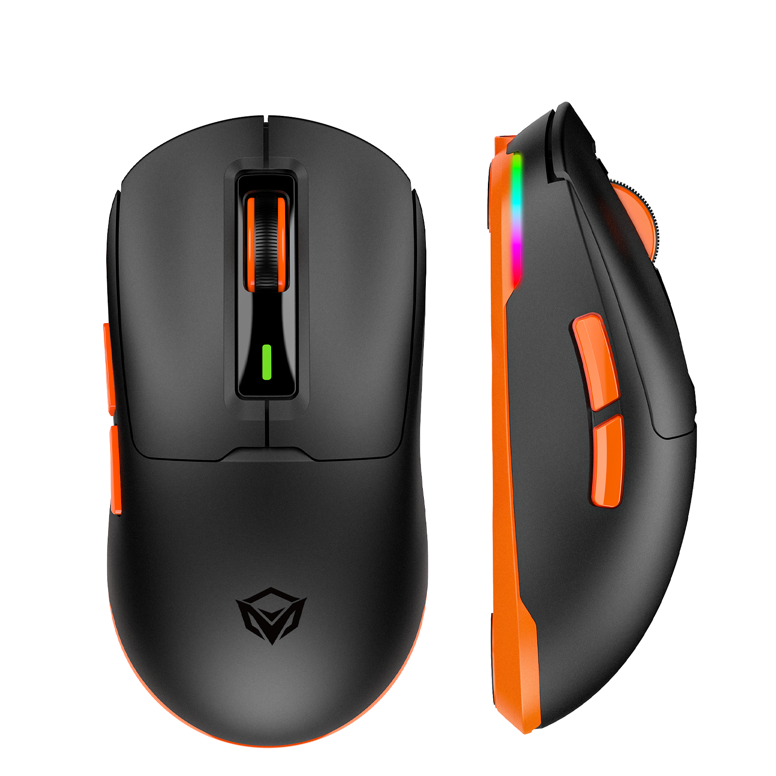 MEETION Air-GW24 Mouse 62g Ratón inalámbrico ligero de tres modos ergonómico para juegos para PC Gamer Computer 8K DPI 6 Mood PAW3104 Sensor óptico perfecto para jugadores