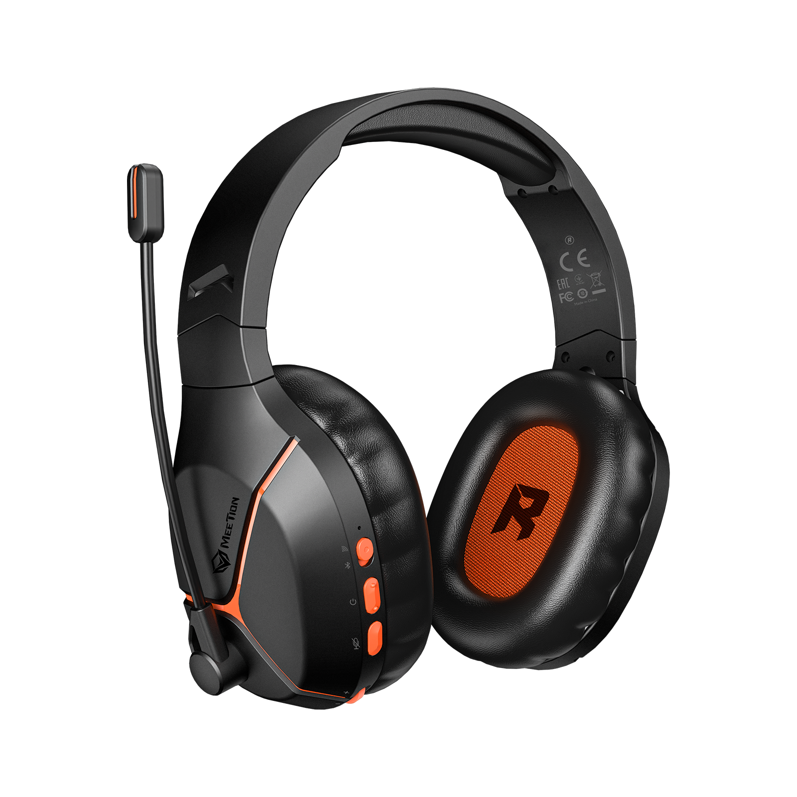 Tri-Mode Wireless Gaming-Headset BTH011 für PS5, PS4 Fortnite &amp; Call of Duty/FPS-Gamer, PC, Nintendo Switch, Bluetooth 5.3 Gaming-Kopfhörer mit drehbarem Mikrofon mit Geräuschunterdrückung, Stereo-Sound, bis zu 25 Stunden Akkulaufzeit 