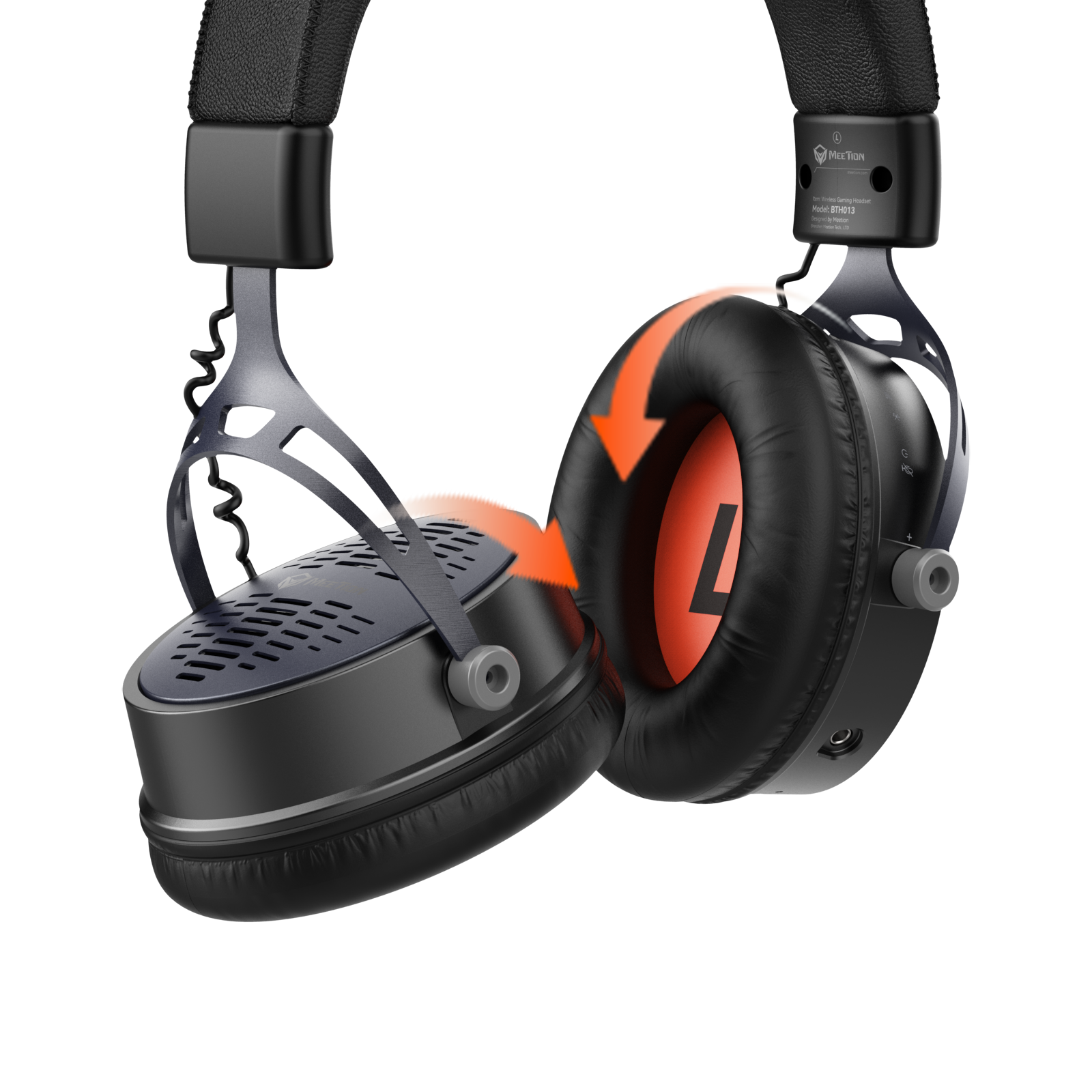 Kabelloses Gaming-Headset mit drei Modi BTH013 für PS5, PS4 Fortnite &amp; Call of Duty/FPS-Gamer, PC, Nintendo Switch, Bluetooth 5.3 Gaming-Kopfhörer mit abnehmbarem Mikrofon, Stereo-Sound, über 40 Stunden Akkulaufzeit