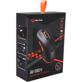 MEETION Air-GW24 Mouse 62g Ratón inalámbrico ligero de tres modos ergonómico para juegos para PC Gamer Computer 8K DPI 6 Mood PAW3104 Sensor óptico perfecto para jugadores