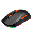 Mouse inalámbrico para juegos MEETION Air-GW38 de 3 modos, mouse ultraliviano de 8K DPI con agarre natural ergonómico, botones totalmente programables, software compatible con combinaciones de teclas y DPI