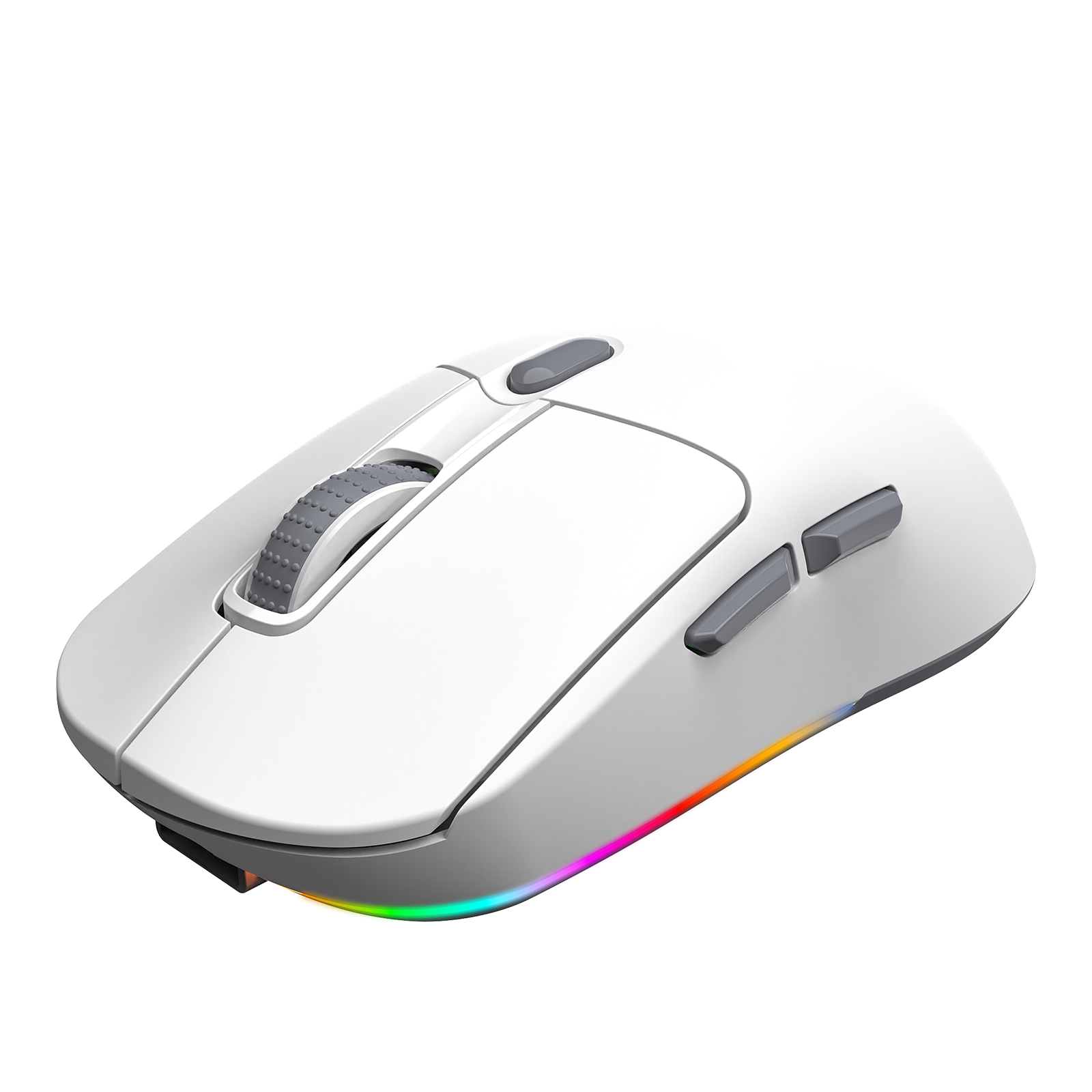 Mouse inalámbrico para juegos MEETION Air-GW38 de 3 modos, mouse ultraliviano de 8K DPI con agarre natural ergonómico, botones totalmente programables, software compatible con combinaciones de teclas y DPI